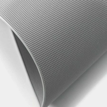 Салфетка кухонная 38*38см экокожа ТЭМ восьмиугольник серый (120)