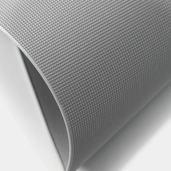 Салфетка кухонная 38*38см экокожа ТЭМ восьмиугольник серый (120)