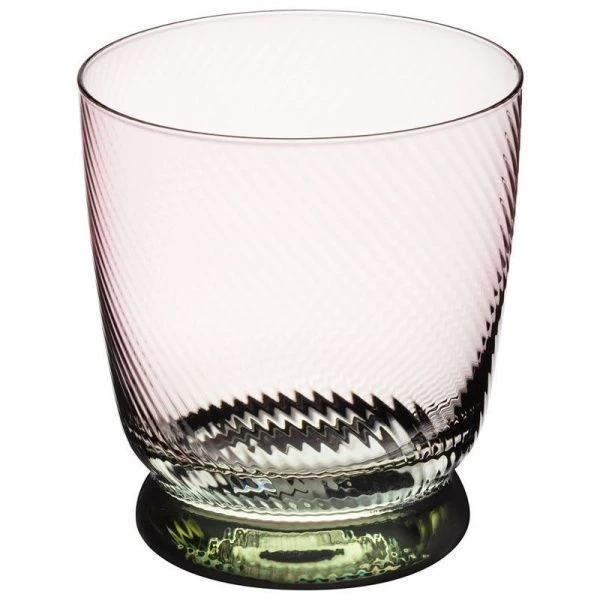 Стаканы набор 2шт 360мл стекло Twist & Shine зеленый (20)