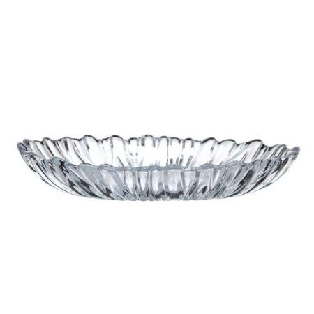 Блюдо 155*99мм стекло АВРОРА овальное (12)