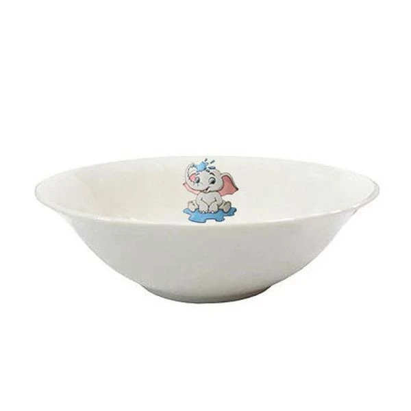 Салатник детский 360мл 15см фарфор СЛОНЁНОК круглый (12/96)