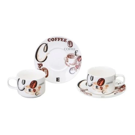 Кофейный набор 4пр фарфор Coffee Mania на 2 персоны 180мл (18)