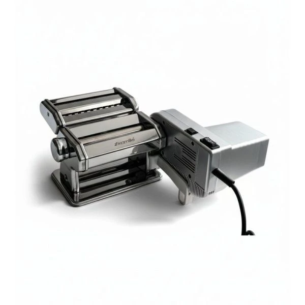 Лапшерезка электрическая 2в1 нерж.сталь/пластик (6)