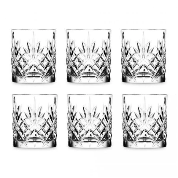 Стаканы для виски набор 6шт 230мл стекло МЕЛОДИЯ RCR