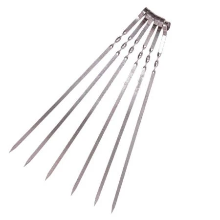 Шампур плоский 400*12*2мм металл 2К-048 (20)