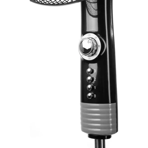 Вентилятор напольный Centek CT-5022 черный 55Вт, мет.решётка 43см, 3 скорости, таймер 60мин.(1/2)