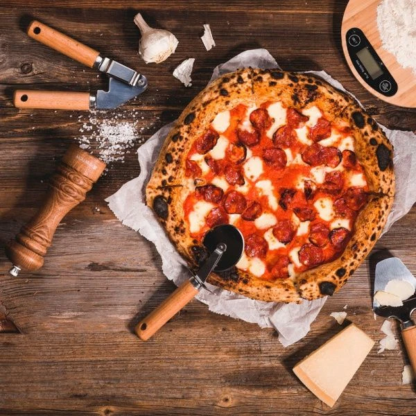 Пресс для чеснока металл с дер.ручкой LC096763 (200) JC-18081