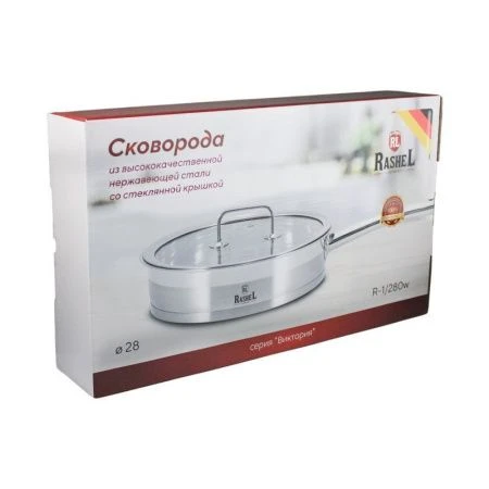Сковорода 28см нерж.сталь ВИКТОРИЯ R-1/280w (4)