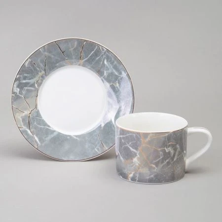 Чайный набор 12пр фарфор Top Style на 6 персон 250мл (6)