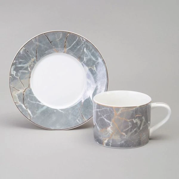 Чайный набор 12пр фарфор Top Style на 6 персон 250мл (6)