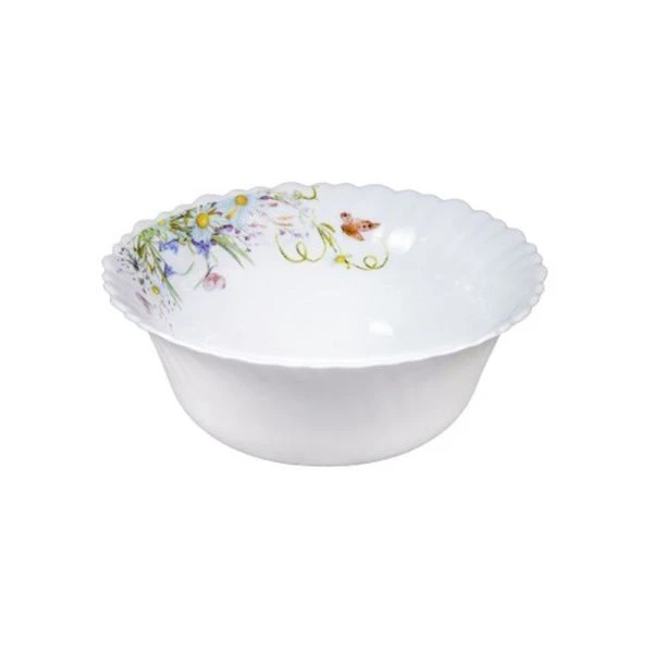 Салатник 1,2л 20см стеклокерамика РОМАШКИ (36)