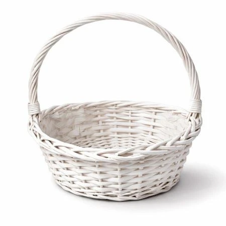 Корзина плетеная 327*10/30см ива белый (16)