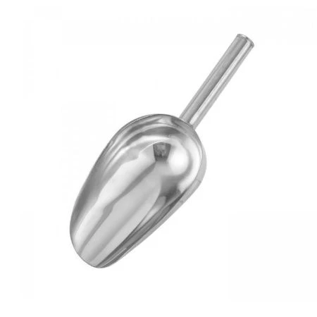 Совок для сыпучих продуктов 1л нерж.сталь AST-005-СС-12 (100)