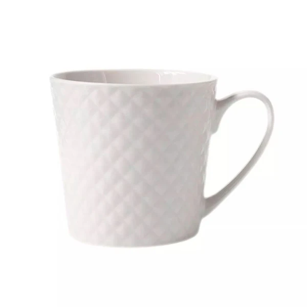 Кружки набор 4пр 380мл фарфор Nova белый Геометрия подар.уп. MW475-DI0429 (4)