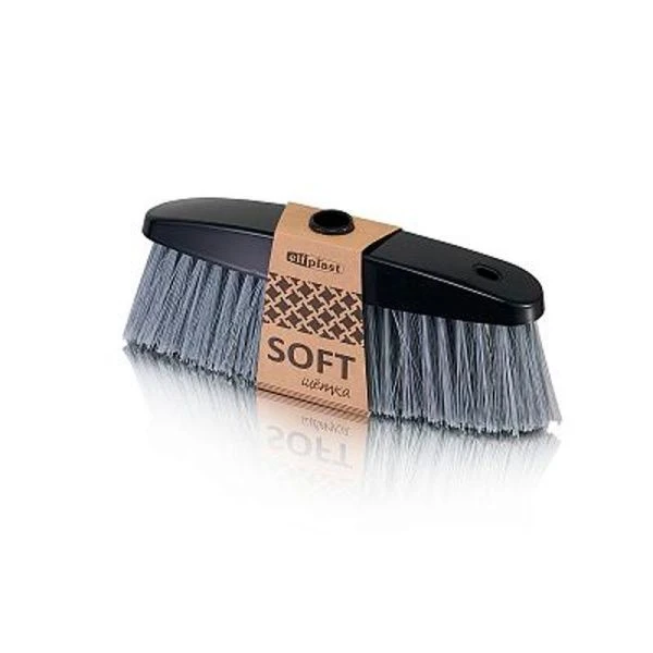 Щетка для пола 300*50*117мм пластик/нейлон без черенка SOFT (20)