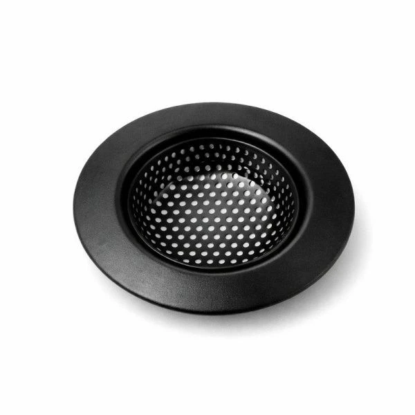 Ситечко в раковину 9см металл черный ST-2601 (360)