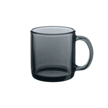 Кружка 420мл стекло BASILICO LAVA GREY (12)