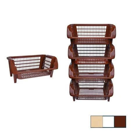 Ящик продуктовый 49,5*34*23см пластик КАСКАД универсальный (12)