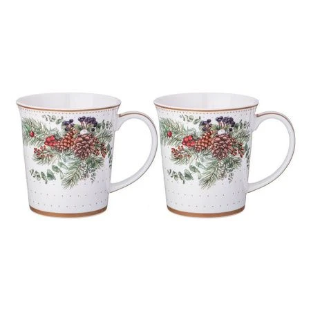Кружки набор 2шт 400мл фарфор Celebration (18)