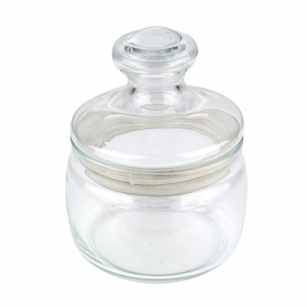 Банка для сыпучих продуктов 420мл стекло ЧЕШНИ с крышкой (12)