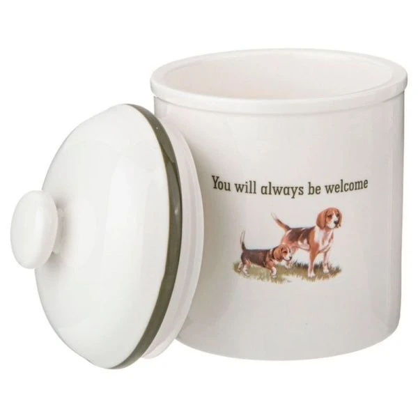 Банка для сыпучих продуктов 850мл 17см фарфор Family House (12)