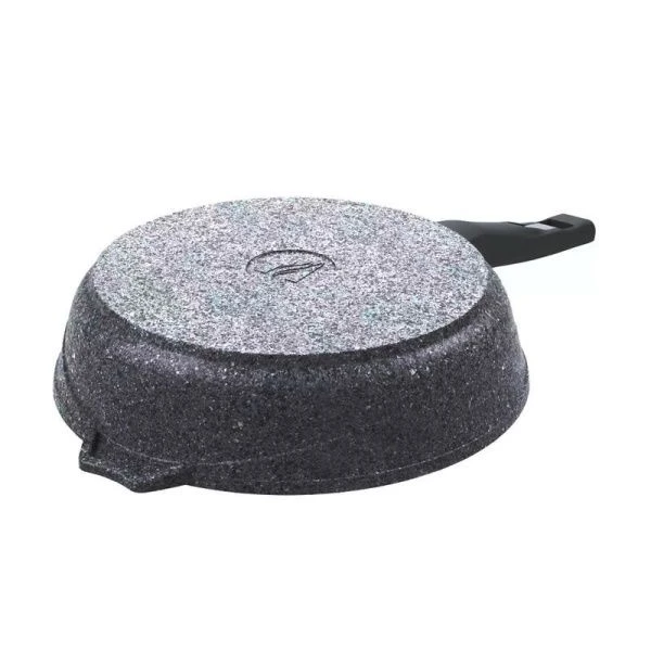Сковорода 20см алюминий АП ГРАНИТ без крышки съемная ручка (10)