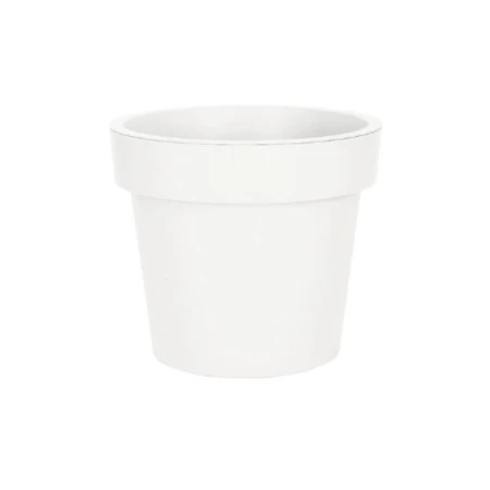 Кашпо 50л 41,5*47,7см пластик ЛОФТ белый (5)