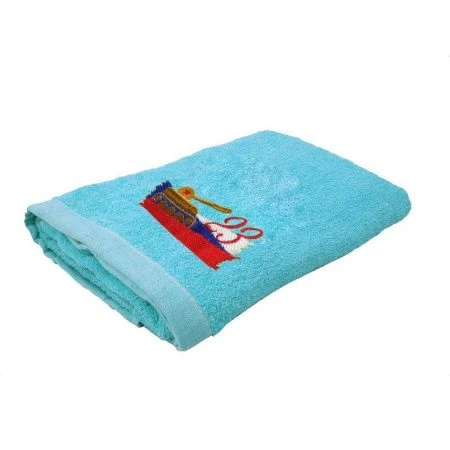 яяяПолотенце махровое 70*140см Танк на флаге бирюзовое арт. А17 яяяПолотенце махровое 70*140см Танк на флаге бирюзовое арт. А17