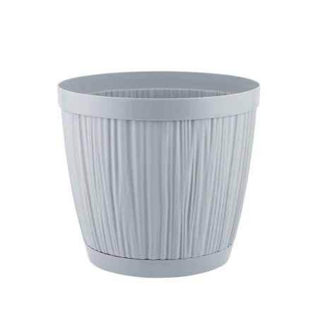 Горшок для цветов 9,6л 270мм пластик Barcelona утренний туман (12)