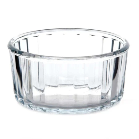 Форма для кекса 10*10*5см стекло БОРКАМ круглая (24)