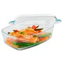 Форма для запекания 4,5л стекло прямоугольная глубокая с крышкой 37,5*22*14см ТМ Appetite LD4 (6)