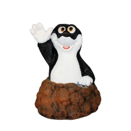 Фигура садовая КРОТ в норке 30*25*25см полистоун