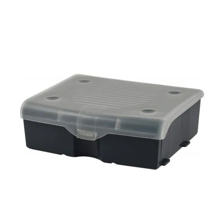 Органайзер 17*16*4,5см пластик Saturn черный (44) 221400730/01