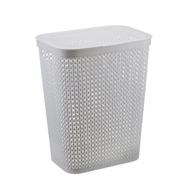 Корзина для белья 35л 380*260*480мм пластик ПИРУЛА Смоки (5)