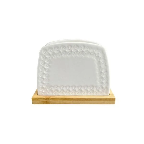 Салфетница 11,5*5*8см керамика СНЕЖНАЯ КОРОЛЕВА на бамбуковой подставке квадрат S880408ZJ-A (48) Салфетница 11,5*5*8см керамика СНЕЖНАЯ КОРОЛЕВА на бамбуковой подставке квадрат S880408ZJ-A (48)