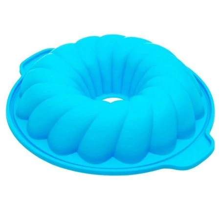 Форма для выпечки силикон 28*25*5см с ручками КЕКС № 2 КТ-S-303 (60)