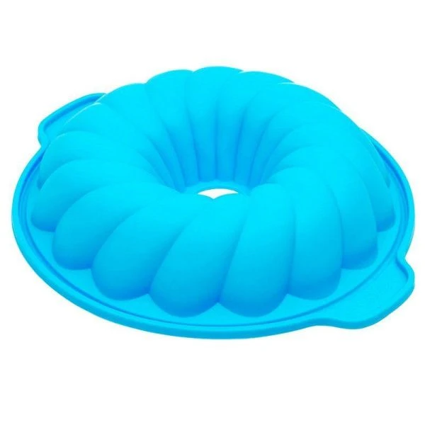 Форма для выпечки силикон 28*25*5см с ручками КЕКС № 2 КТ-S-303 (60)