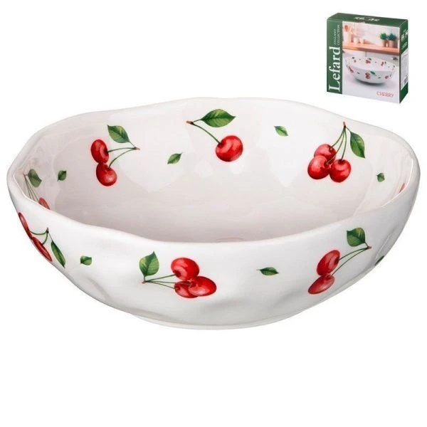 Салатник 550мл 17*5,5см керамика CHERRY (24)