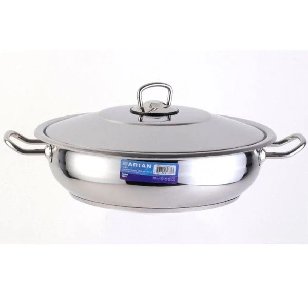 Кастрюля нерж.сталь 4,5л (28*08/дно d22см) низкая / Ариан Гастро 4TTCLK0528002, арт. 4TTCLK0528002