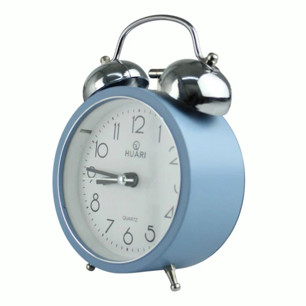 Будильник 9см пластик 4 цвета JC-16149 (100)