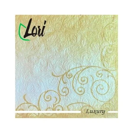 Салфетки бумажные Лори 16шт. 3-х слойные 33*33 (16)