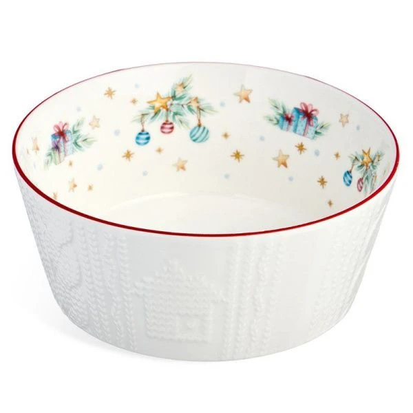 Салатник 620мл 14,5см фарфор Winter Story (36)