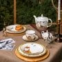 Чайный набор 14пр фарфор ОХОТА на 6 персон 300мл (4)