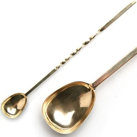 Ложка кофейная для турки 20см металл (50)