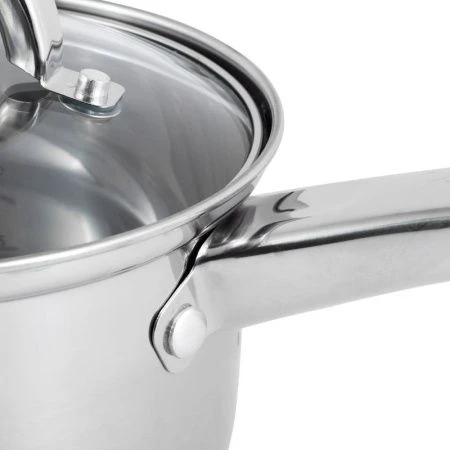 Набор посуды 8пр (ковш 1,8л, кастрюли 2,5/3,8л/5,8л) нерж.сталь стекл.крышки полые ручки арт. 5632S (2) Набор посуды 8пр (ковш 1,8л, кастрюли 2,5/3,8л/5,8л) нерж.сталь стекл.крышки полые ручки арт. 5632S (2)