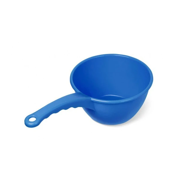 Ковш 2л пластик синий (ручка-волна) (16)