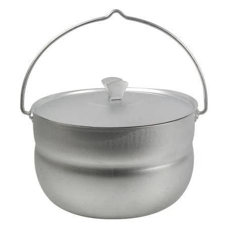 Котел походный 4,5л алюминий крышка металл 19045 (12)