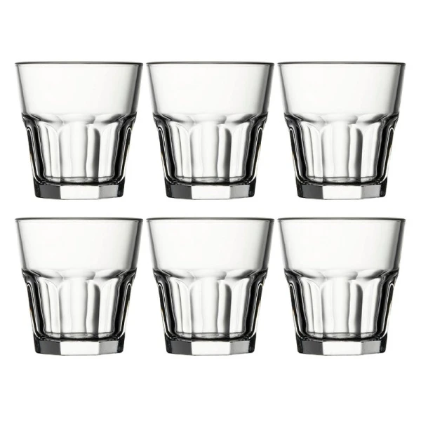 Стаканы для сока набор 6шт 205мл стекло КАСАБЛАНКА 52862B (4)