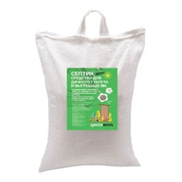 Септик для выгребных ям и дачных туалетов 10кг ТМ GreenBoss (1)