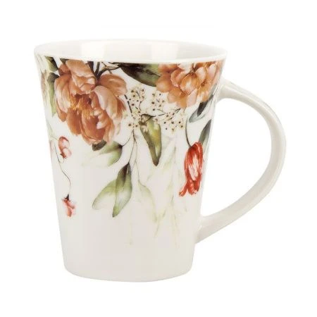 Кружка 370мл фарфор Floristry (12/48)